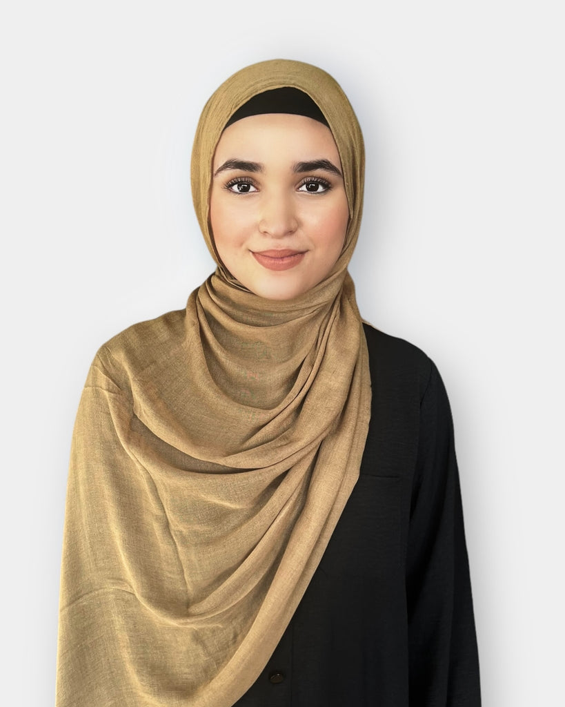 Modal Hijab Tan