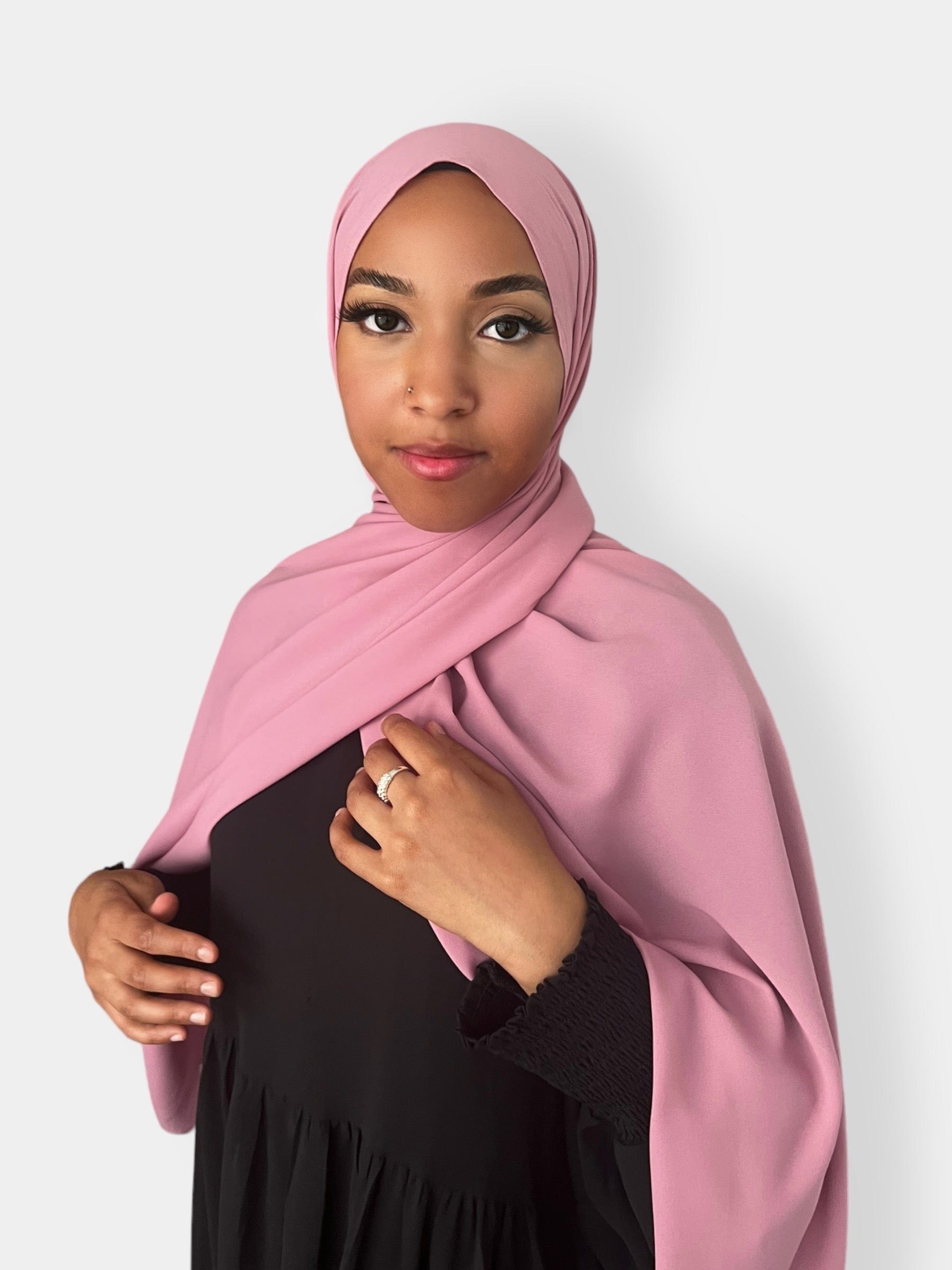 crepe chiffon scarf - Main Image