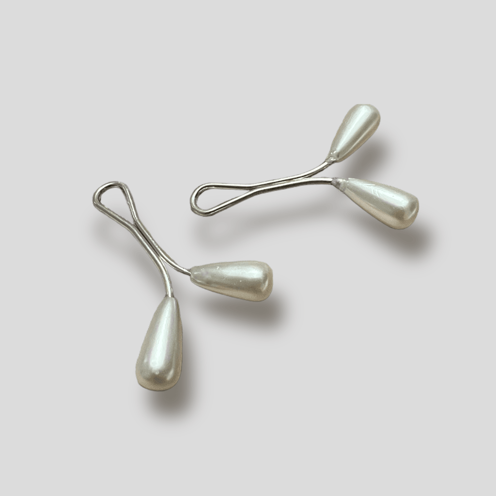 2 stk Hijab Pins (Pearl) - Hidayah