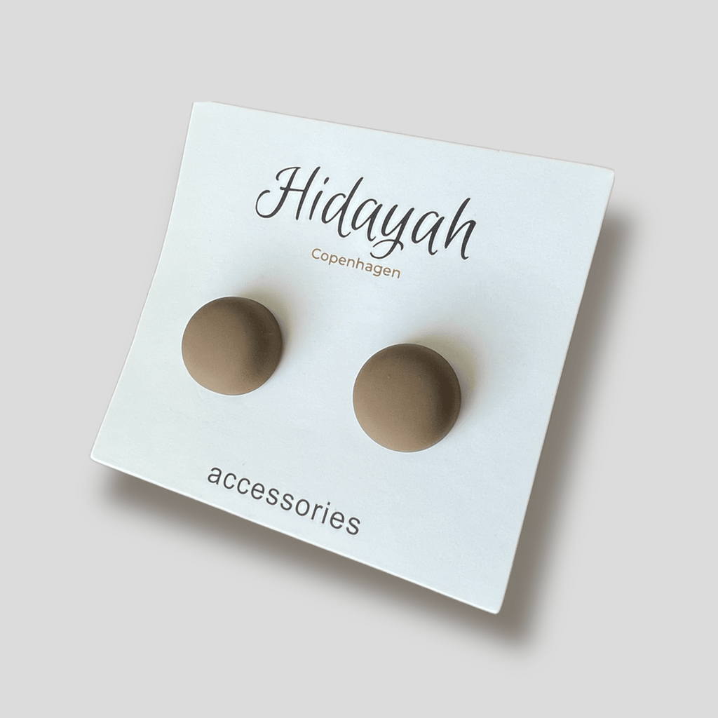 Stærk Hijab-Magnet 2stk (Cappuccino) - Hidayah